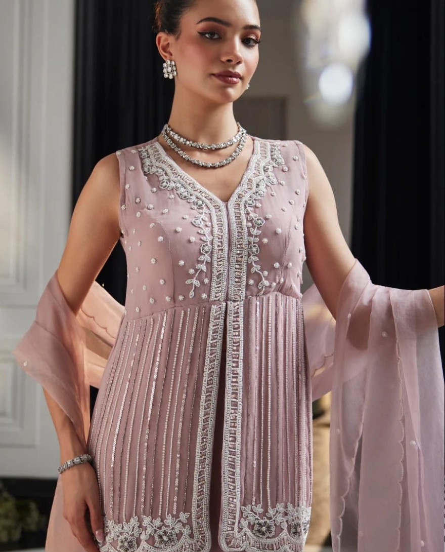 s4u - The Blush Edit-Palazzo Set